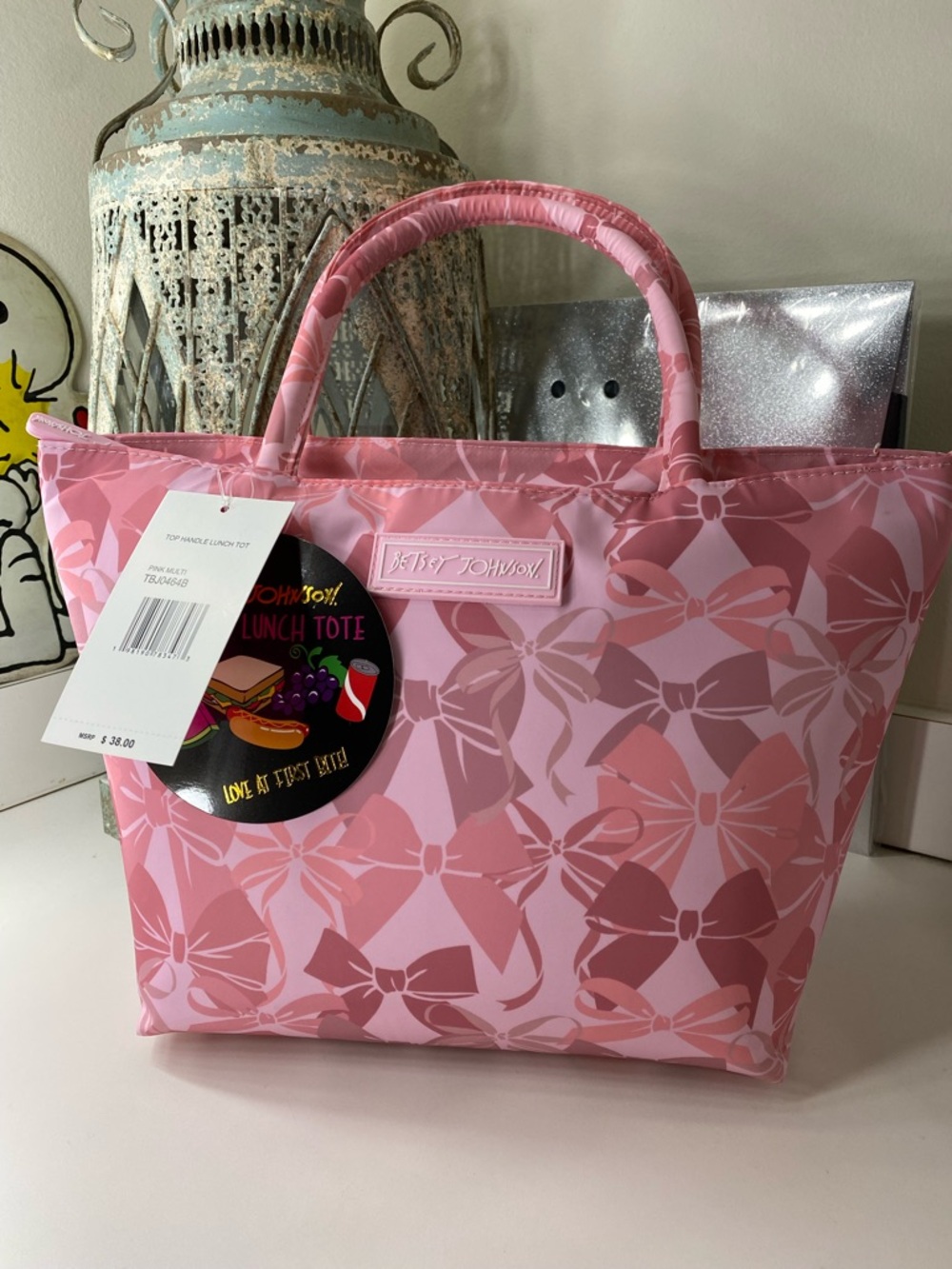 Betsey Johnson Insulated Lunch Tote